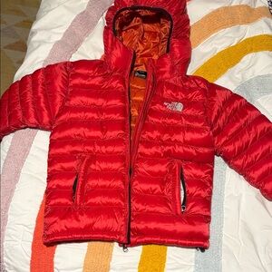 The North Face Vibrant Red Hooded Jacket